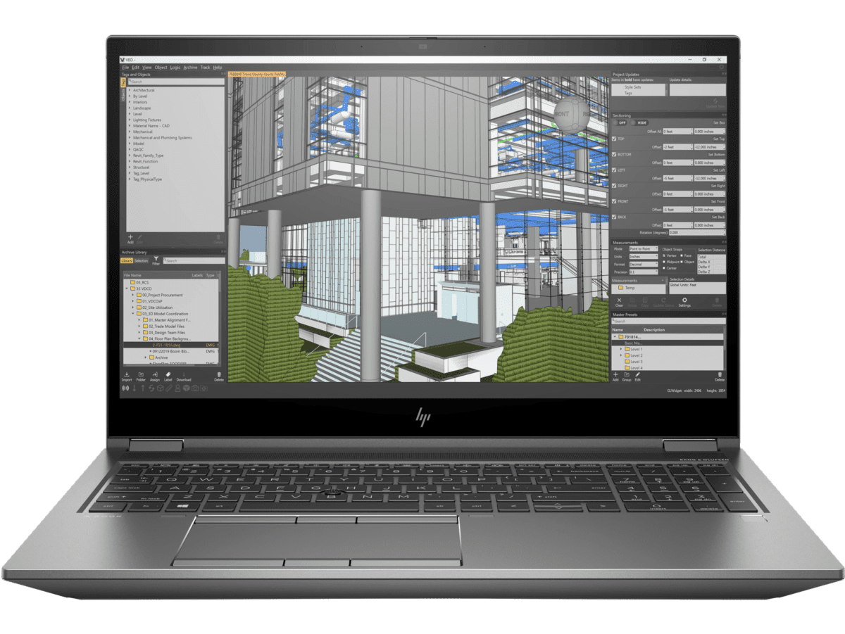 HP ZBook Fury 15.6 inch G8 Mobile Workstation PC - 15.6