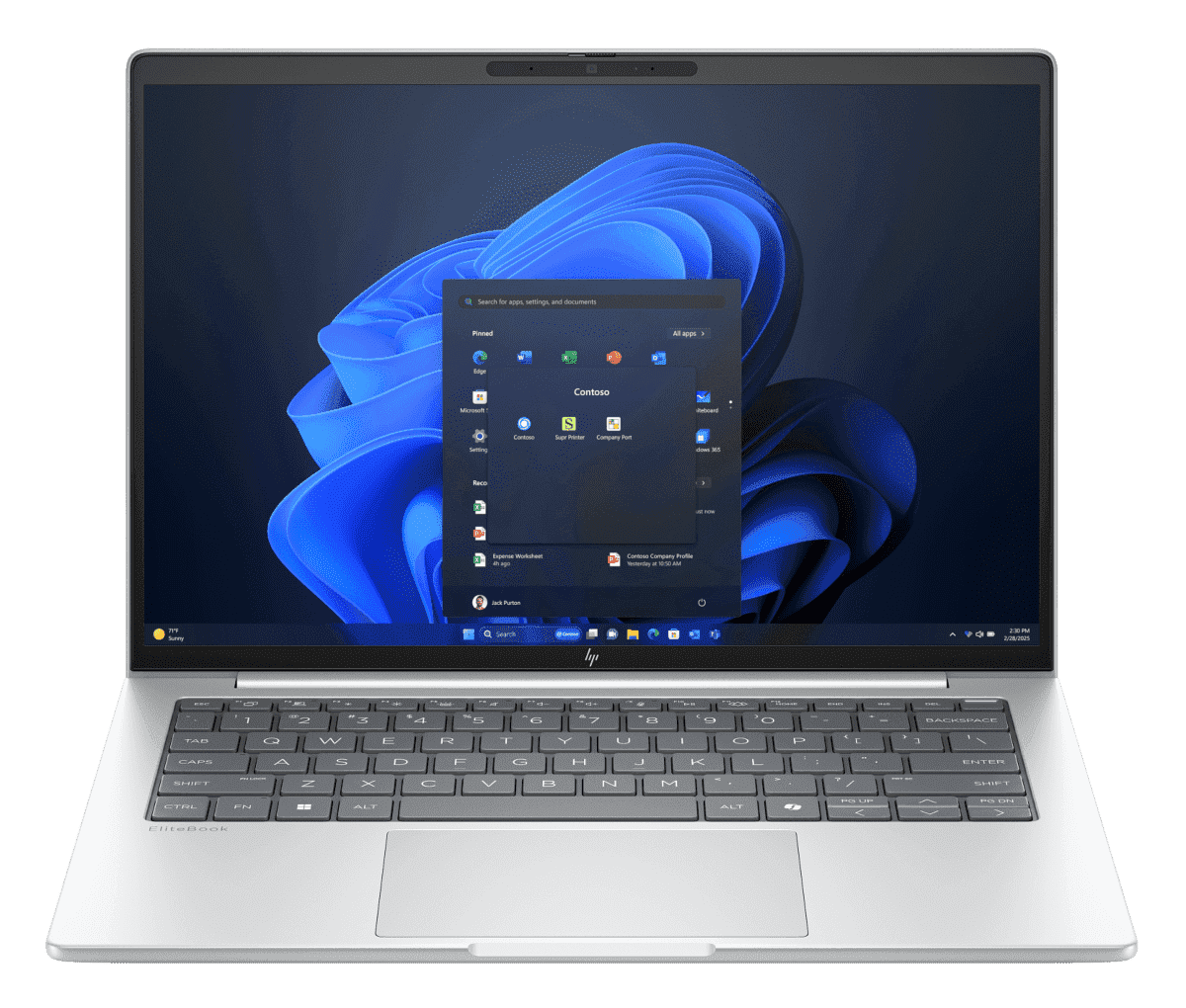 HP EliteBook 8 14 inch G1i Notebook AI PC, Silver - 14