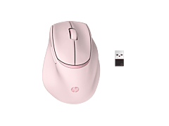HP Tilt Ergonomic Pink Mouse 720M (BH7N4AA) - Hero