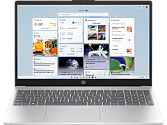 HP 15.6 inch Laptop 15-fc1109AU, Silver - 15.6" - Silver (D9YV7PA)