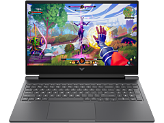 HP Victus 16.1 inch Gaming Laptop 16-r0357TX, Silver - 16.1" - Mica silver, black chrome logo (B09XJPA)