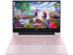 HP Victus 15.6 inch Gaming Laptop 15-fa2306TX, Pink - 15.6" - Pink (C23Y2PA)