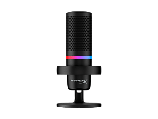 HyperX DuoCast - USB Microphone (Black) - RGB Lighting (4P5E2AA)