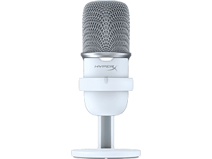 HyperX SoloCast - USB Microphone (White) (519T2AA) - Center facing