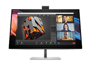 HP Series 7 Pro 27 inch 4K Conferencing Monitor - 727pm - 27" (8K135AA) - Center facing