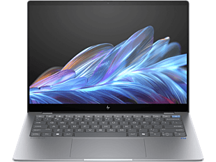 HP OmniBook X Laptop 14 inch 14-fe0022QU Next Gen AI PC, Silver - 14" - Meteor silver aluminum (A9MY1PA)