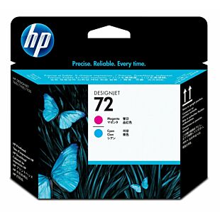 HP 72 Magenta and Cyan DesignJet Printhead (C9383A) - Center facing