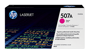 HP 507A Magenta Original LaserJet Toner Cartridge (CE403A)