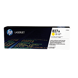 HP 827A Yellow Original LaserJet Toner Cartridge (CF302A)