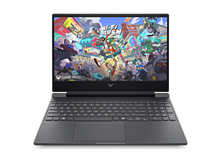HP Victus 15.6 inch Gaming Laptop 15-fa2457TX, Silver - 15.6" - Silver (D33LFPA)