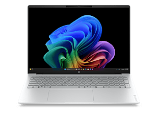 HP OmniBook 5 16 inch Laptop Next Gen AI 16-bp0006AU, Silver - 16" - Silver (D6GR9PA) - Center facing