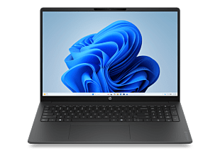 HP OmniBook 3 Laptop 16 inch 16-by0035AU, Silver - 16" - Silver (D6GS0PA) - Center facing