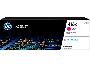 HP 416X High Yield Magenta Original LaserJet Toner Cartridge (~6,000 pages) (W2043X)