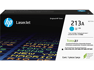 HP 213A Cyan Original LaserJet Toner Cartridge (W2131A)