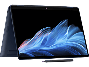 HP OmniBook Ultra Flip Laptop 14-fh0109TU - 14" - Eclipse gray (C8JD6PA) - Left facing