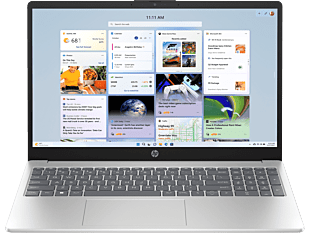 HP Laptop 15.6 inch 15-fd0600TU, Silver - 15.6" - Silver (BU6P3PA)