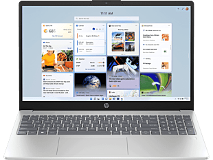 HP Laptop 15-fd1312TU - 15.6" - Natural silver (C8BY2PA) - Center facing