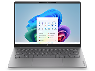 HP OmniBook 3 14 inch Laptop Next Gen AI 14-hz0047QU, Silver - 14" - Silver (DK3W0PA)