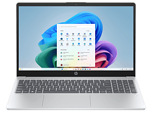 HP OmniBook 3 15.6 inch Laptop Next Gen AI 15-fn0079AU, Silver - 15.6" - Silver (D6GR4PA) - Center facing