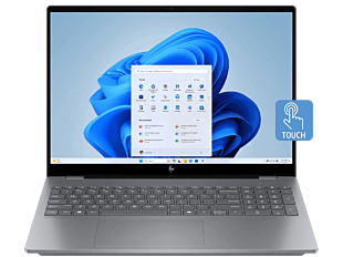 HP OmniBook 7 16 inch Laptop Next Gen AI 16-bh0005TX, Silver - 16" - Silver (D6GR5PA)