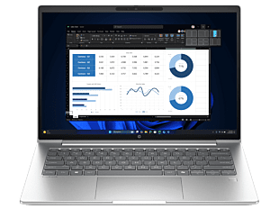 HP ProBook 4 14 inchG1iR Notebook PC, Silver - 14" - Silver (BX1P4PT) - Center facing