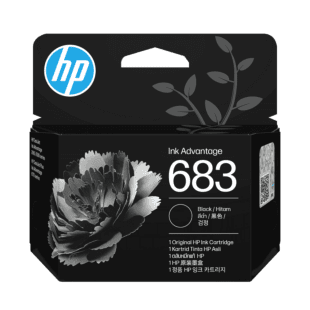 HP 683 Black Original Ink Advantage Cartridge (7FP39ZA)