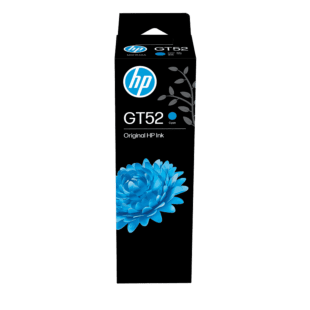 HP GT52 70-ml Cyan Original Ink Bottle (M0H54AA)