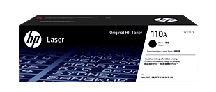 HP 110A Black Original Laser Toner Cartridge (W1112A)