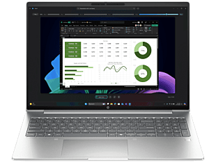 HP ProBook 4 16 inch G1i Notebook AI PC, Silver - 16" - Silver (BX8D4PT)