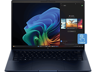 HP EliteBook X G1i 14 inch Notebook Next Gen AI PC - 14-inch -  (BW2X3AT) - Center facing