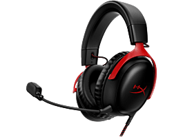 HyperX Cloud III - Gaming Headset (Black/Red)
