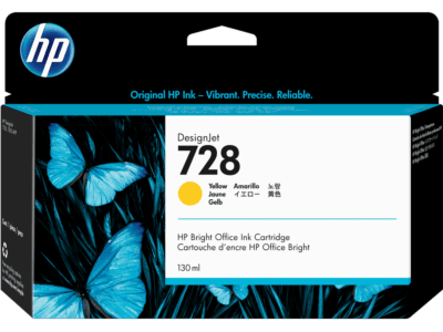 HP 728B 300-ml Matte Black DesignJet Ink Cartridge - (3WX30A