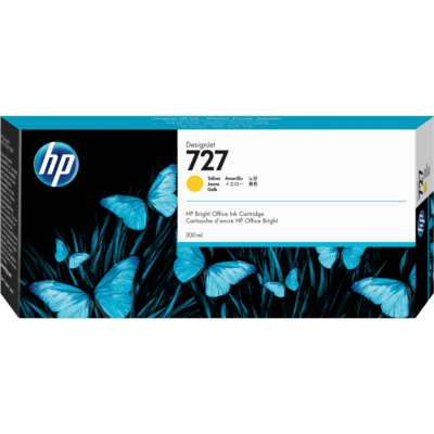 HP 727B 300-ml Photo Black DesignJet Ink Cartridge - (3WX20A