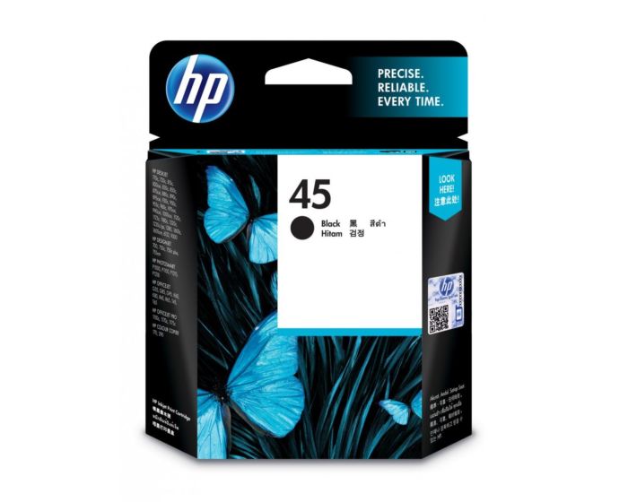 HP 45 Black Original Ink Cartridge (51645AA) - Shop HP.com Thailand