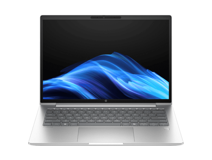 HP ProBook 4 14 inch G1iR Notebook PC, Silver - 14" - Silver (BX1P3PT) - Center facing