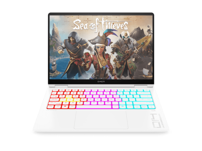 OMEN Transcend Laptop 14-fb1024TX - 14-inch - Ceramic white aluminum (C21ZDPA) - Center facing