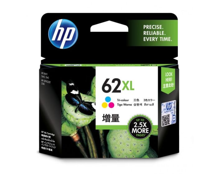 hp 62xl tri color