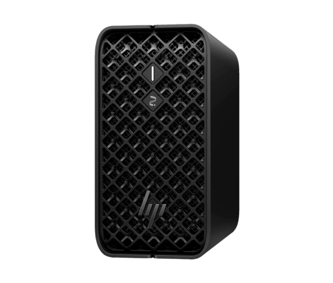 HP Z2 Mini G1a Workstation Desktop PC - Not applicable - Black (C2RU6PT) - Left facing