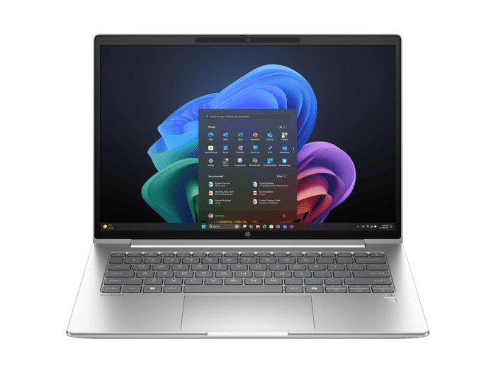 HP ProBook 4 G1q 14 inch Notebook Next Gen AI PC, Silver - 14" - Silver (CP3Z8PT)