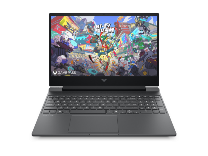 HP Victus 15.6 inch Gaming Laptop 15-fa2457TX, Silver - 15.6" - Silver (D33LFPA)