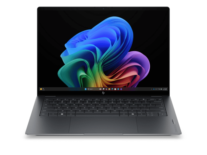 HP OmniBook Ultra 14 inch Laptop Next Gen AI 14-kd0027TU, Gray - 14" - Grey (D6GQ8PA) - Center facing