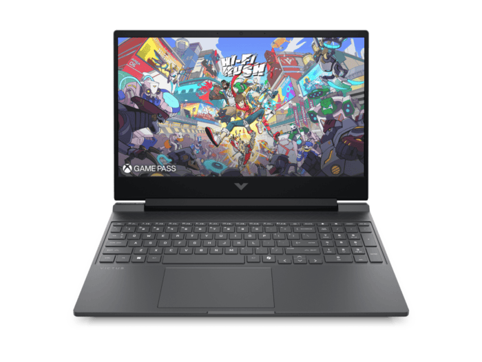 HP Victus Gaming Laptop 15.6 inch 15-fb3270AX, Silver - 15.6" - Mica silver, black chrome logo (D6ZM6PA)