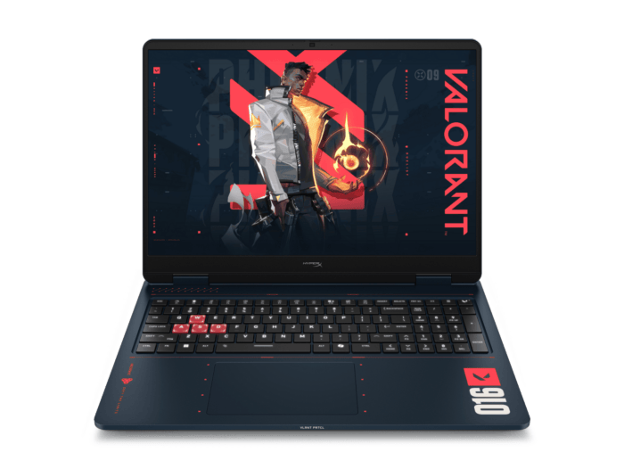 HyperX OMEN 16 inch Gaming Laptop PC 16-ap1066AX, Blue - 16" - Blue (DK0H9PA) - Center facing