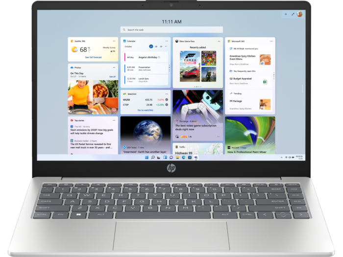 HP Laptop 14-ep1035TU - 14-inch - Natural silver (DK3U9PA)