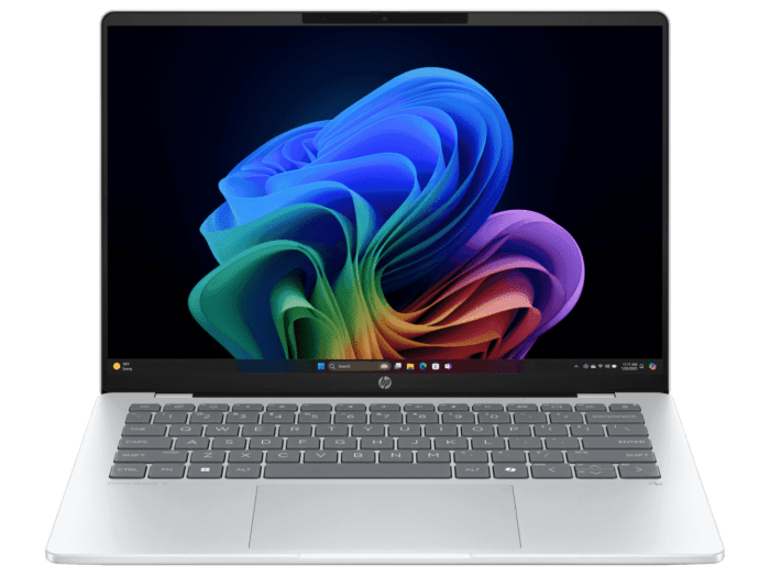 HP OmniBook 5 14 inch Next Gen AI PC 14-he0041QU, Silver - 14" - Silver (C9ZX8PA)