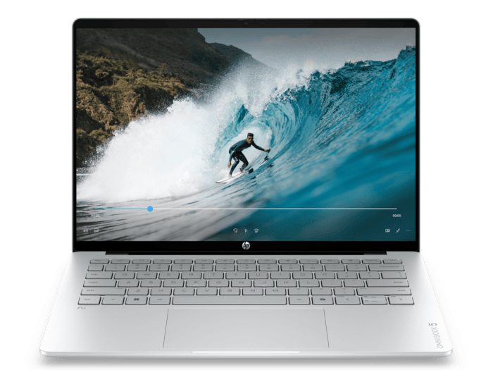 HP OmniBook 5 14 inch Laptop Next Gen AI 14-hm0071AU, Silver - 14" - Silver (DK3V3PA)