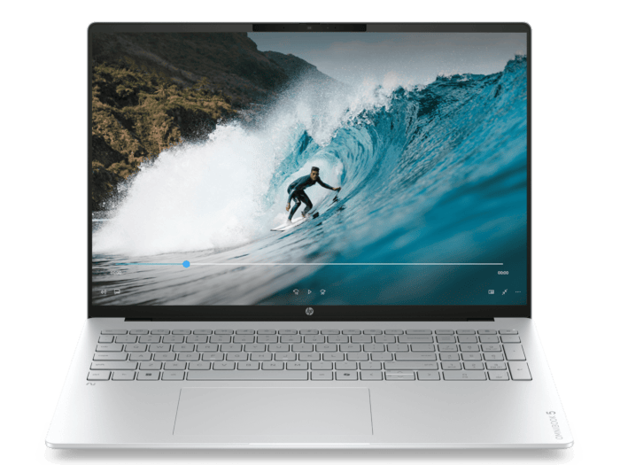 HP OmniBook 5 16 inch Laptop Next Gen AI 16-bp0006AU, Silver - 16" - Silver (D6GR9PA)