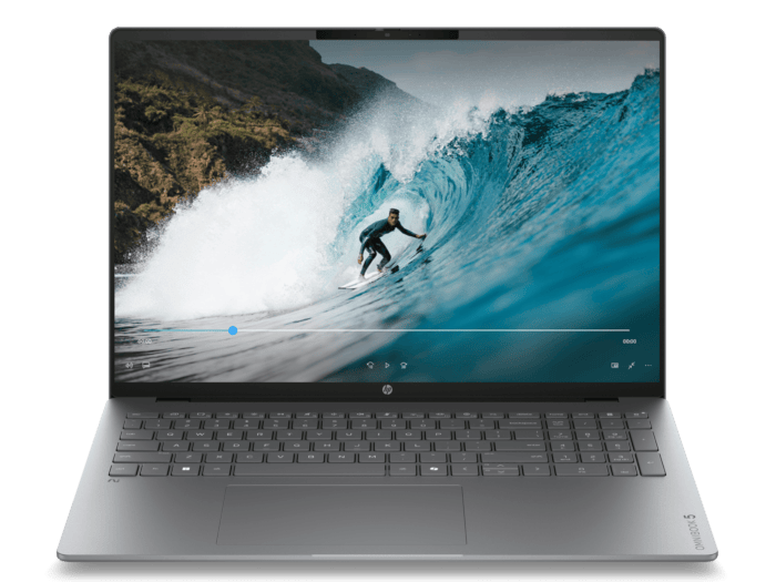 HP OmniBook 5 16 inch Laptop Next Gen AI 16-bm0021TU, Silver - 16" - Silver (D6GR8PA)