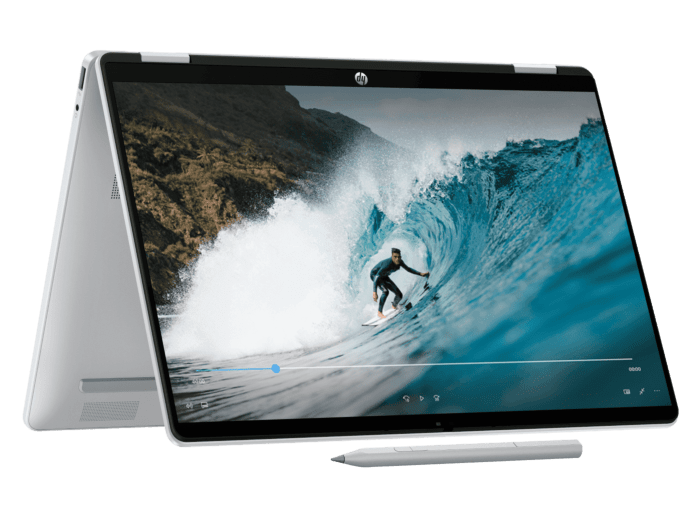 HP OmniBook 5 Flip 2-in-1 Laptop Next Gen AI 14-km0009TU, Silver - 14" - Silver (D6GR2PA)