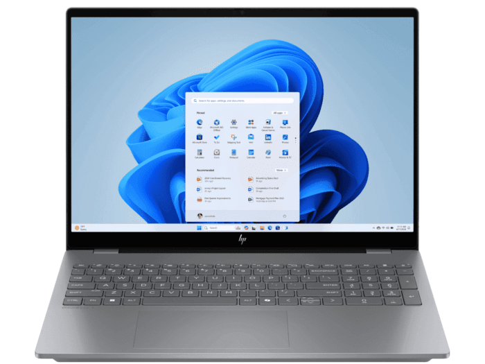 HP OmniBook 7 16 inch Laptop Next Gen AI 16-bh0026TU, Silver - 16" - Silver (D6GR7PA)